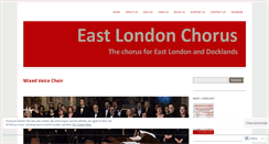 Desktop Screenshot of eastlondonchorus.org.uk